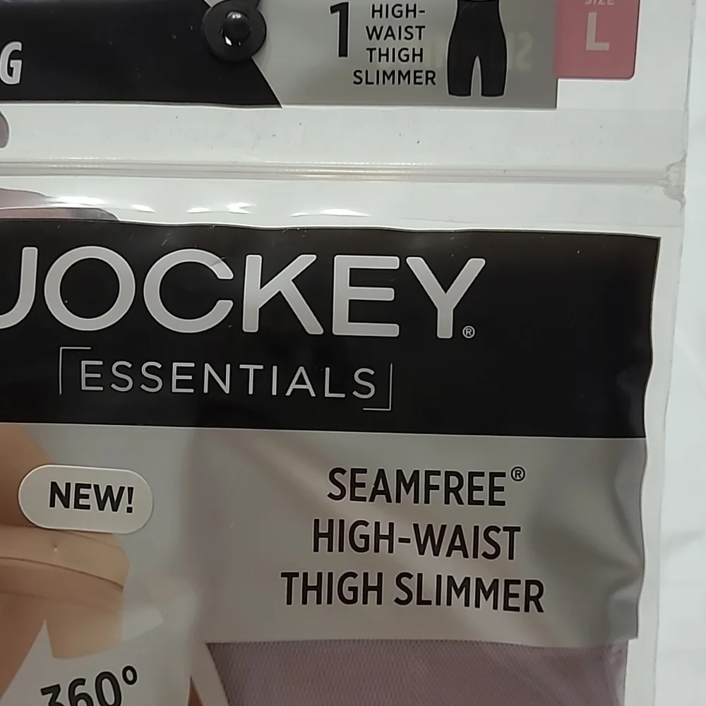 Jockey Essentials Lavender Seamfree Slimming HW LL Shorts No Roll Wai… - Picture 4 of 7